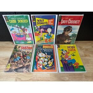 Lot of 6 Gold Key Comics